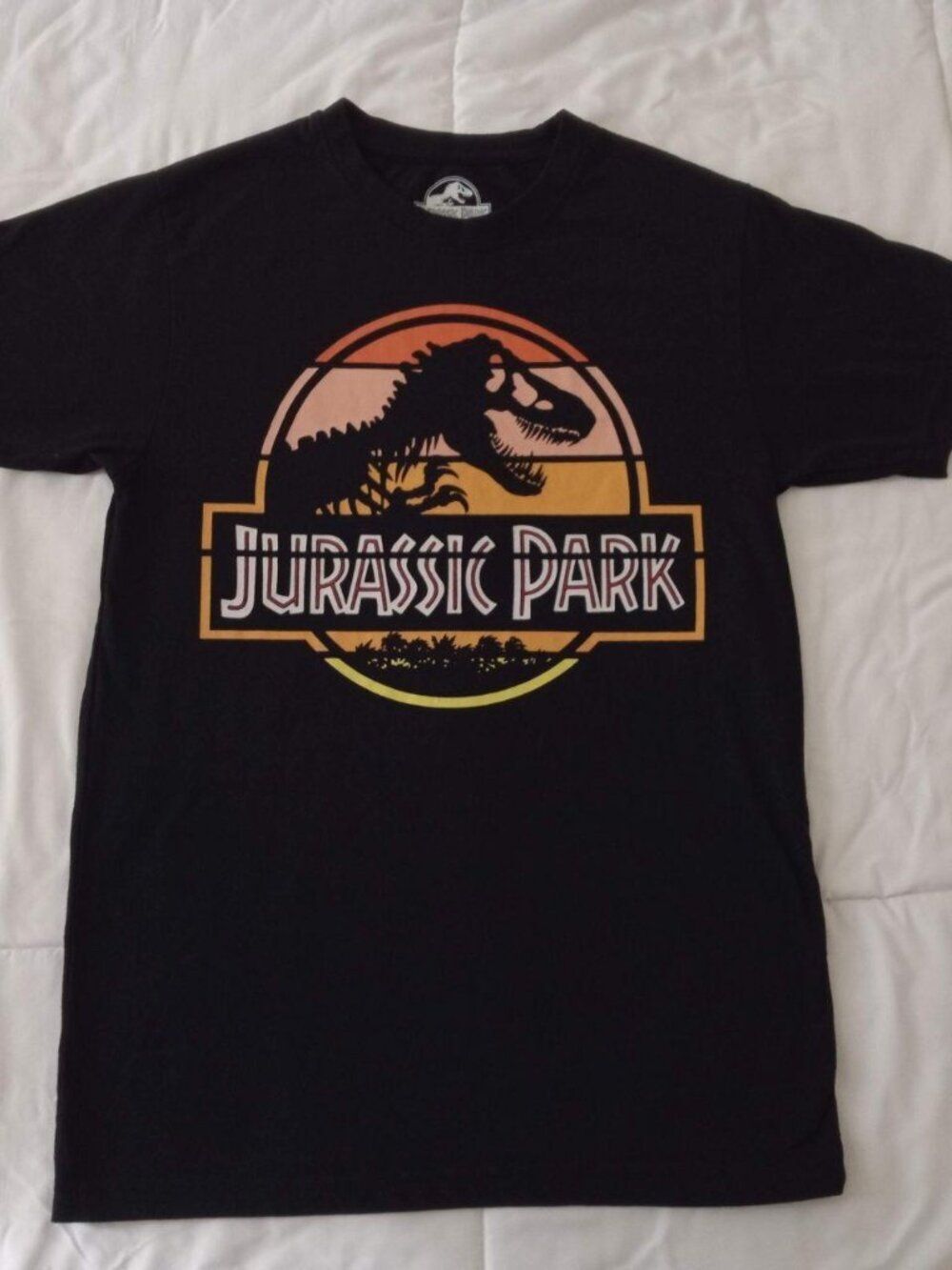 Jurassic Park Black T-shirt Men's Small